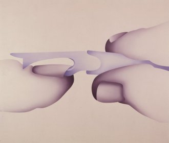 Nail-Clipper-Verletzung, 1967, Acryl auf Nessel, 170 x 200 cm