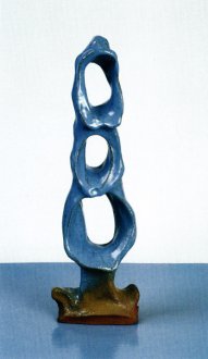 Obelisk, 2005, Keramik, 65 x 33 cm